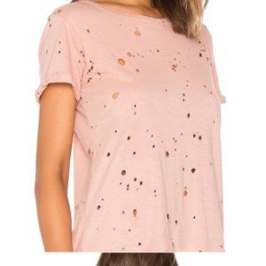 Michael Lauren Distressed Tee Size Small